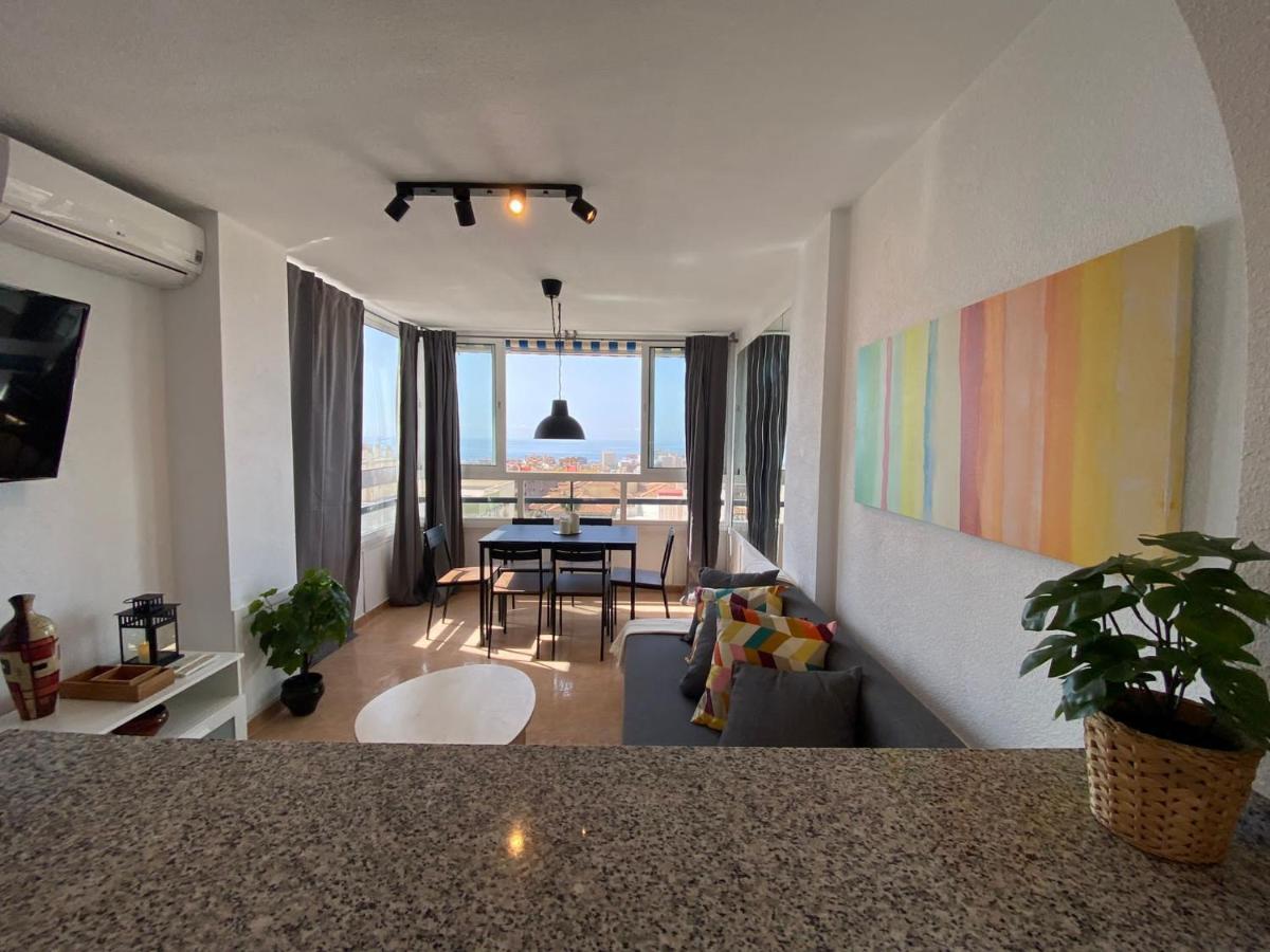 Apartamento Diorama D Con Impresionante Vista, Piscina Y Parking Benalmádena Exterior foto